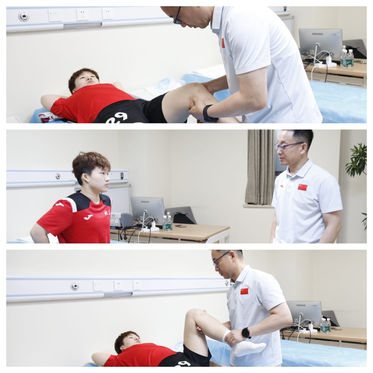 李伟 诊疗工作照