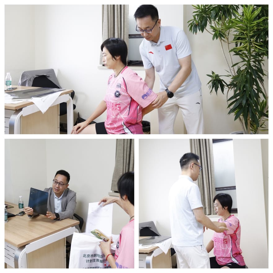 李伟 诊疗工作照