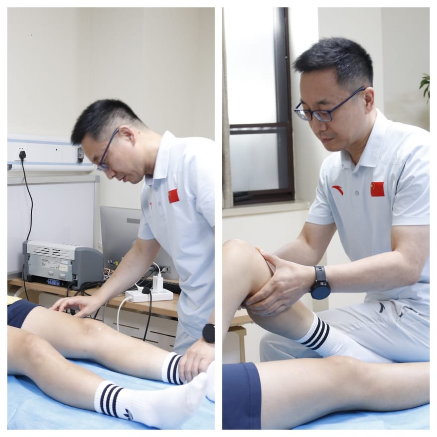 李伟 诊疗工作照