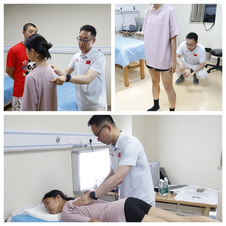 李伟 诊疗工作照
