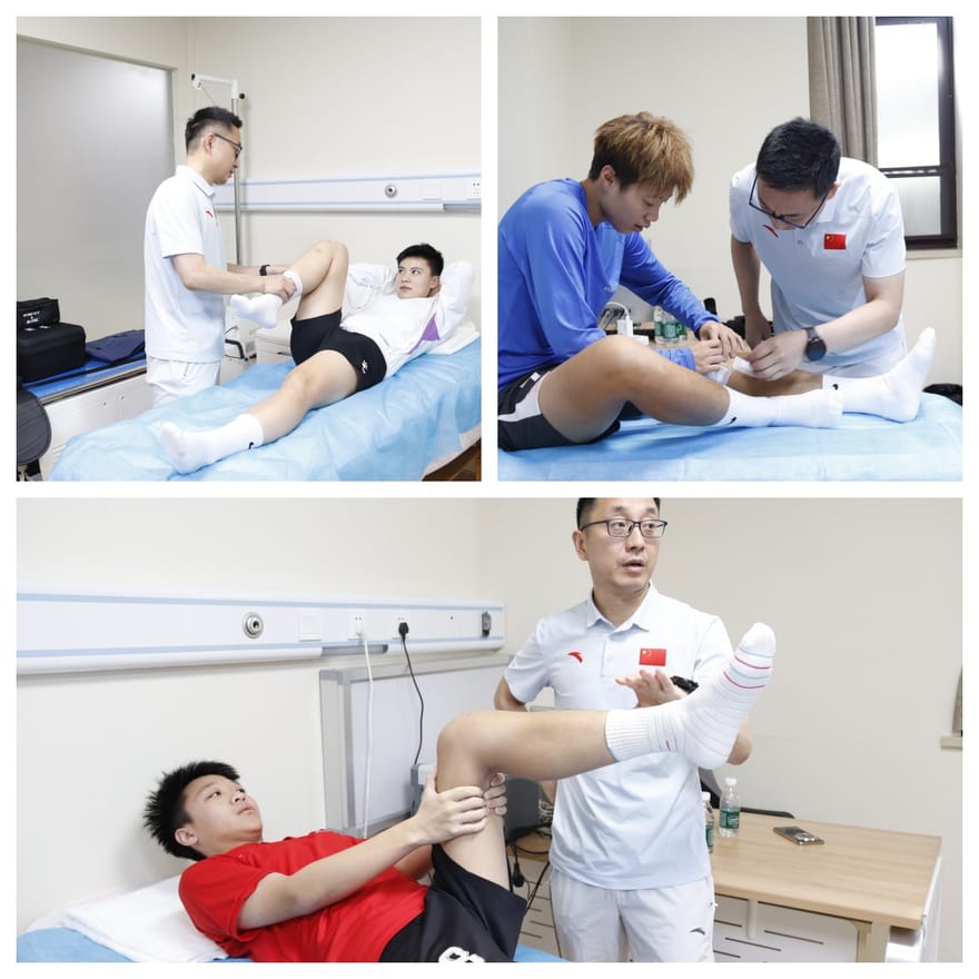 李伟 诊疗工作照